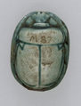 Scarab, Steatite (glazed)
